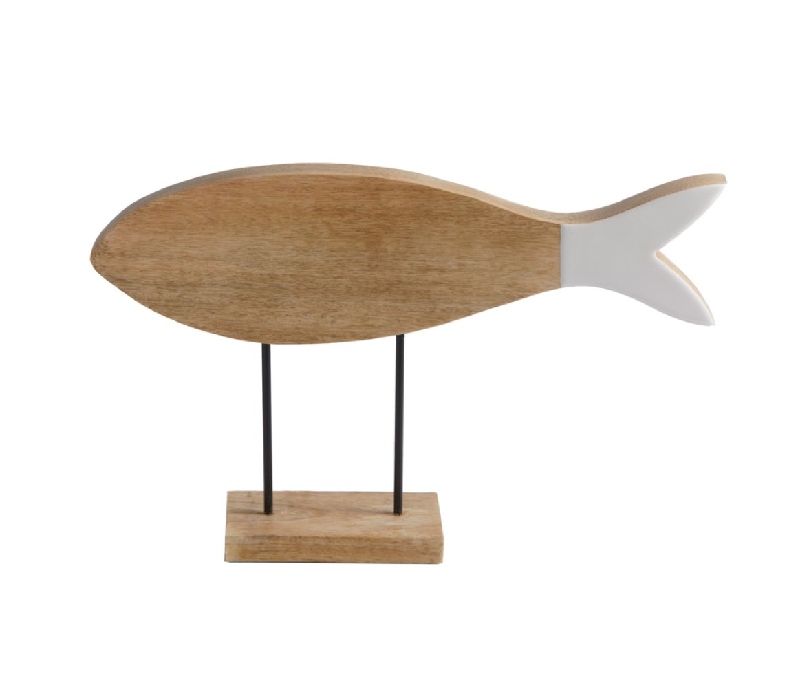 Marine Business Cocoa 2 Figuras Decorativas Blancas Pez