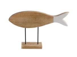 Marine Business Cocoa 2 Figuras Decorativas Blancas Pez