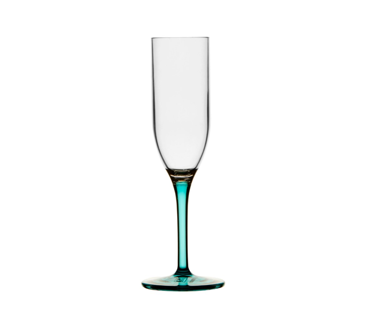 Marine Business Copa Champagne Party Turquoise 6 unidades