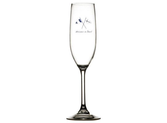 Marine Business Copa de Cava Antideslizante Welcome On Board 6 Uds Marine Business Copa de Cava Antideslizante Welcome On Board 6 Uds