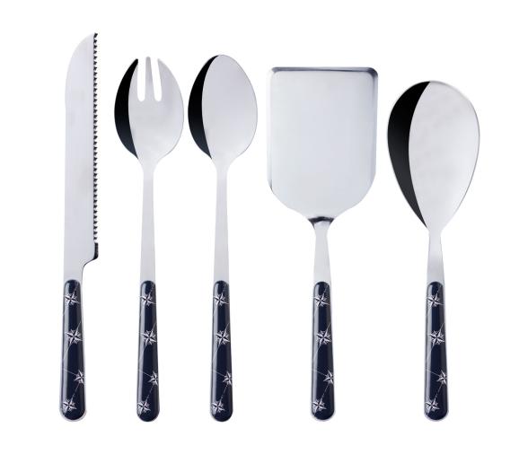Marine Business Cubertería Cocina Set 5 piezas