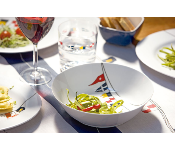 Marine Business Cuenco Sopa Antideslizante Regata 6 Un.