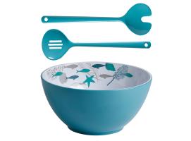 Marine Business Ensaladera Coastal con Cubiertos