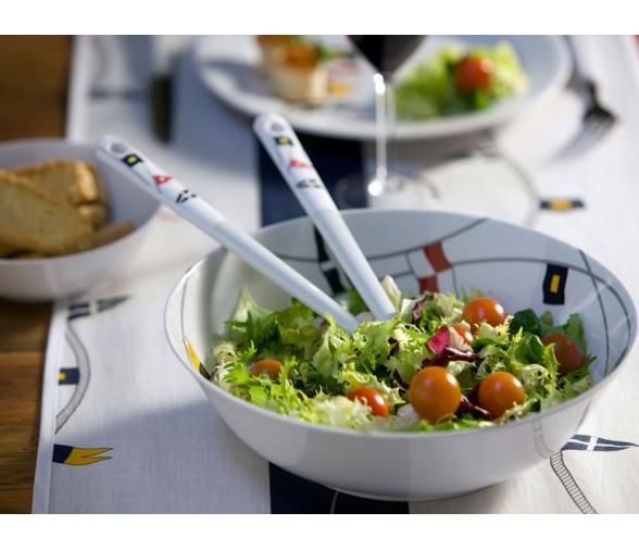 Marine Business Ensaladera con Cubiertos Regata