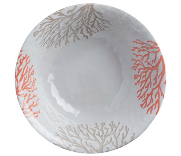 Marine Business Ensaladera + Cubiertos Melamina Harmony Coral