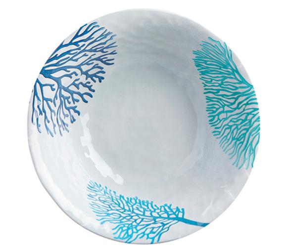 Marine Business Ensaladera + cubiertos Melamina Harmony Mare