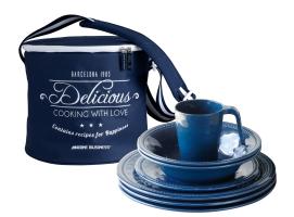 Marine Business Harmony Blue Pack 16 piezas + cesta