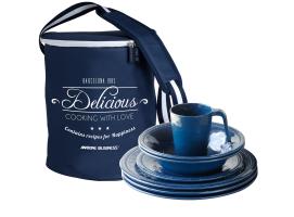 Marine Business Harmony Blue Pack 24 piezas + cesta