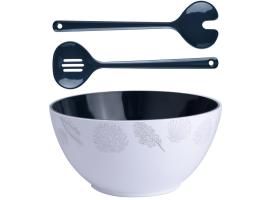 Marine Business Living Ensaladera con Cubiertos de Servicio
