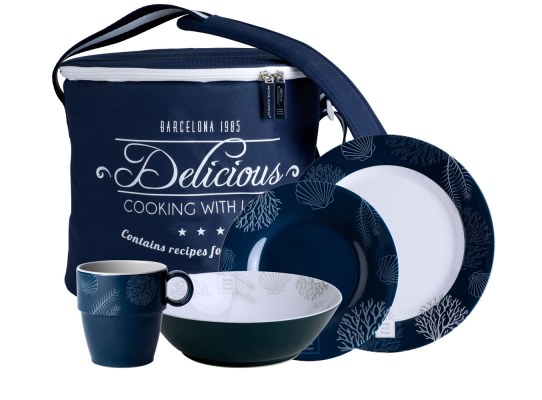 Marine Business Living Pack de 16 piezas con cesta
