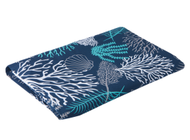 Marine Business Blue Plastified Tablecloth Coastal