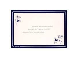 Marine Business Manteles Individuales Welcome on Board 6 U