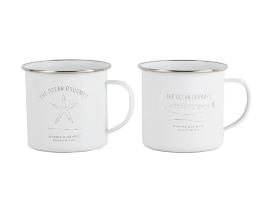 Marine Business Menorca Mug Blanco Set 2 ud