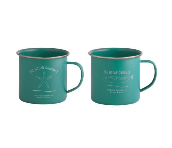 Marine Business Menorca Mug Turquoise Set 2 ud
