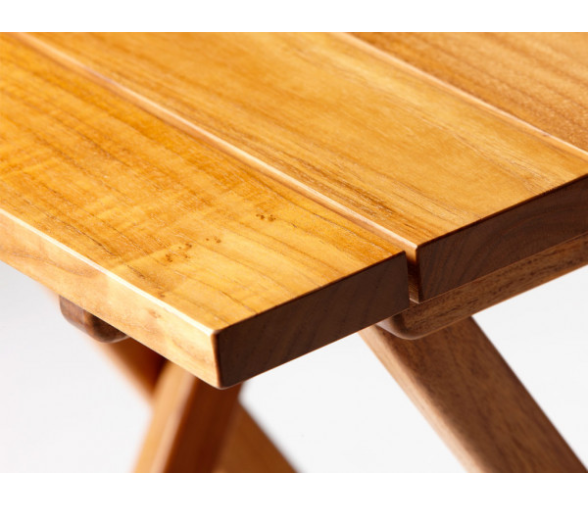 Marine Business Mesa Plegable de Teca Rectangular