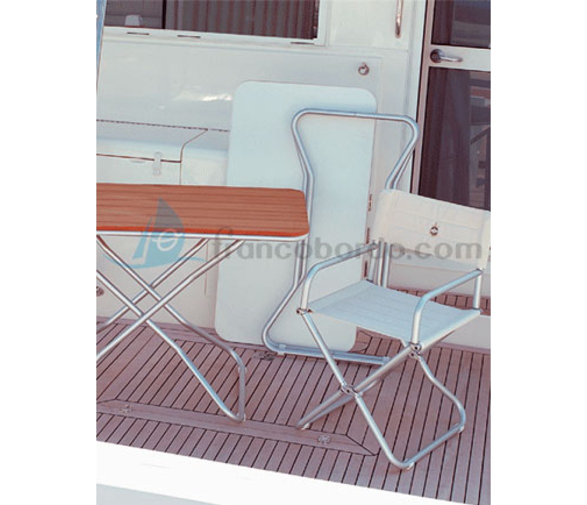 Marine Business Mesa Plegable Melamina Alba
