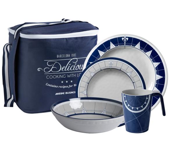 Marine Business Pacific Pack 24 piezas + cesta