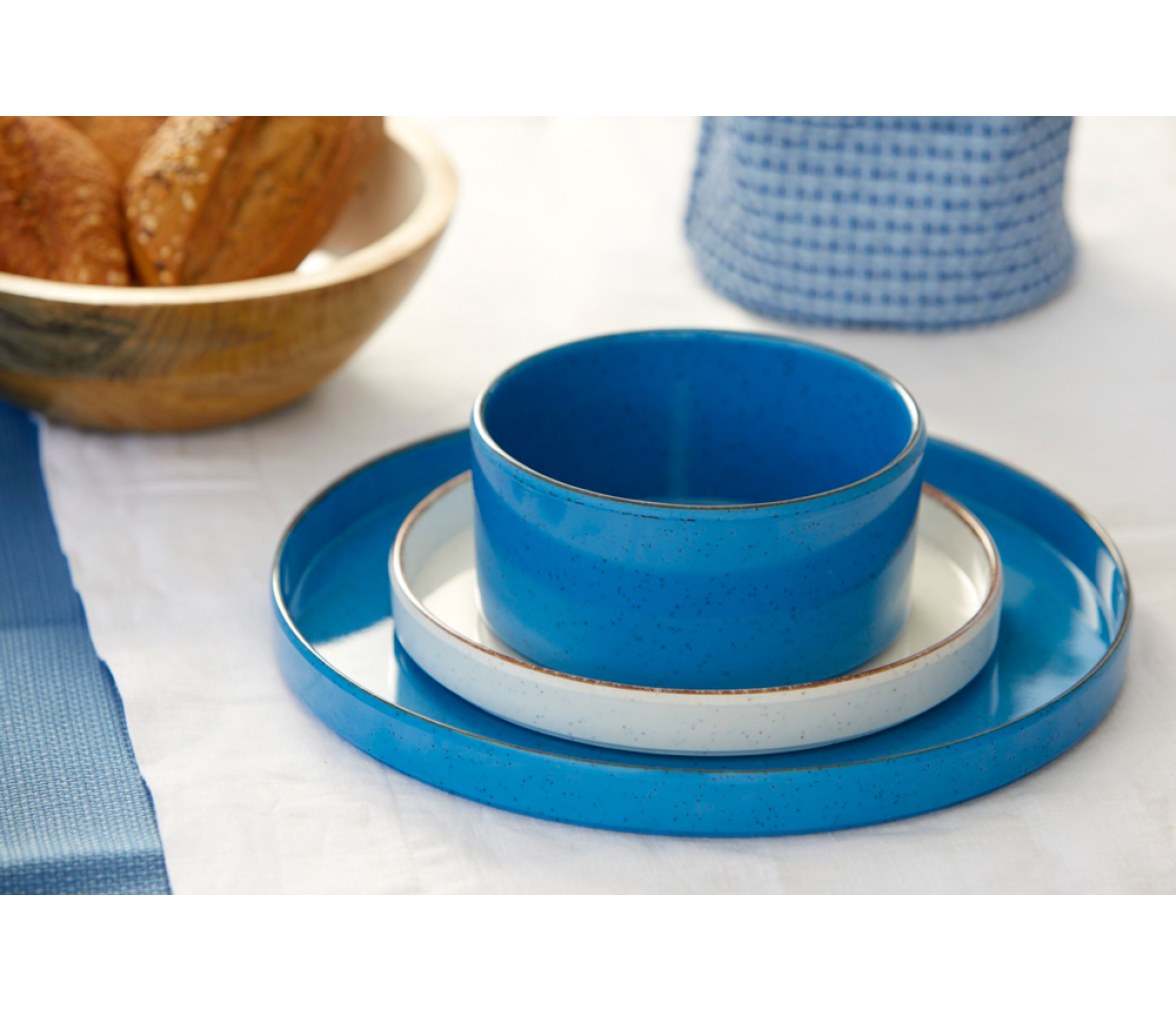 Marine Business Maldivas Plato Llano 6 ud Azul