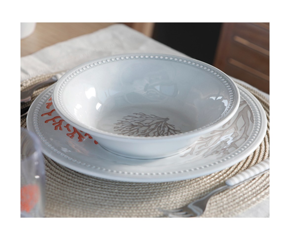 Marine Business Plato Melamina Hondo Harmony Coral