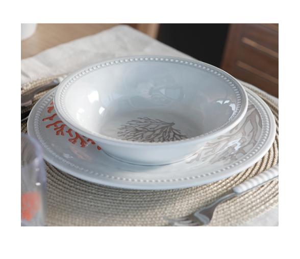 Marine Business Plato Melamina Hondo Harmony Coral