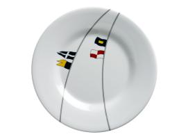 Marine Business Plato Postre Antideslizante Regata 6 Un.