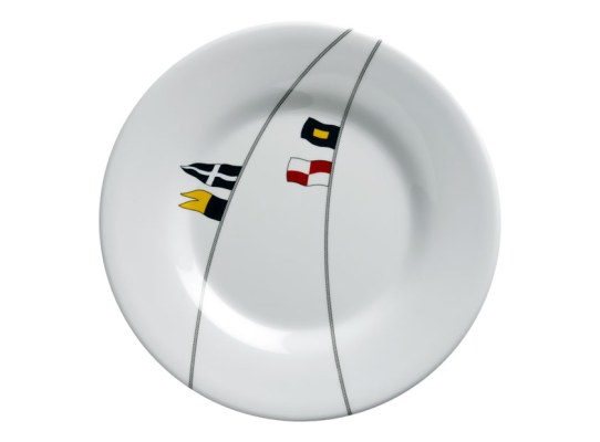 Marine Business Plato Postre Antideslizante Regata 6 Un.