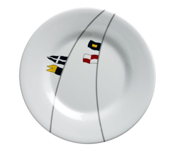 Marine Business Plato Postre Antideslizante Regata 6 Un.