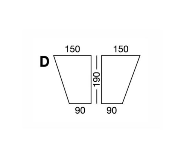 Marine Business Sabana Bajera Ajustable Modelo D