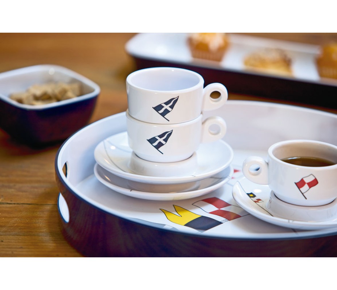 Marine Business Set Cafe Regata 6 unidades