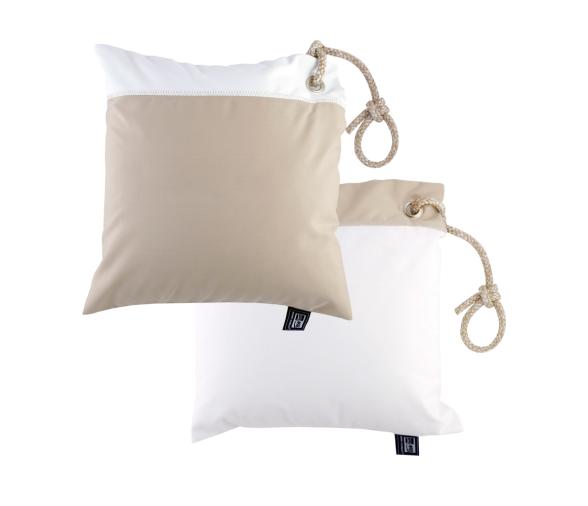 Marine Business Set Cojines Anti-Viento Con Cabo Beige, Waterproof Arena