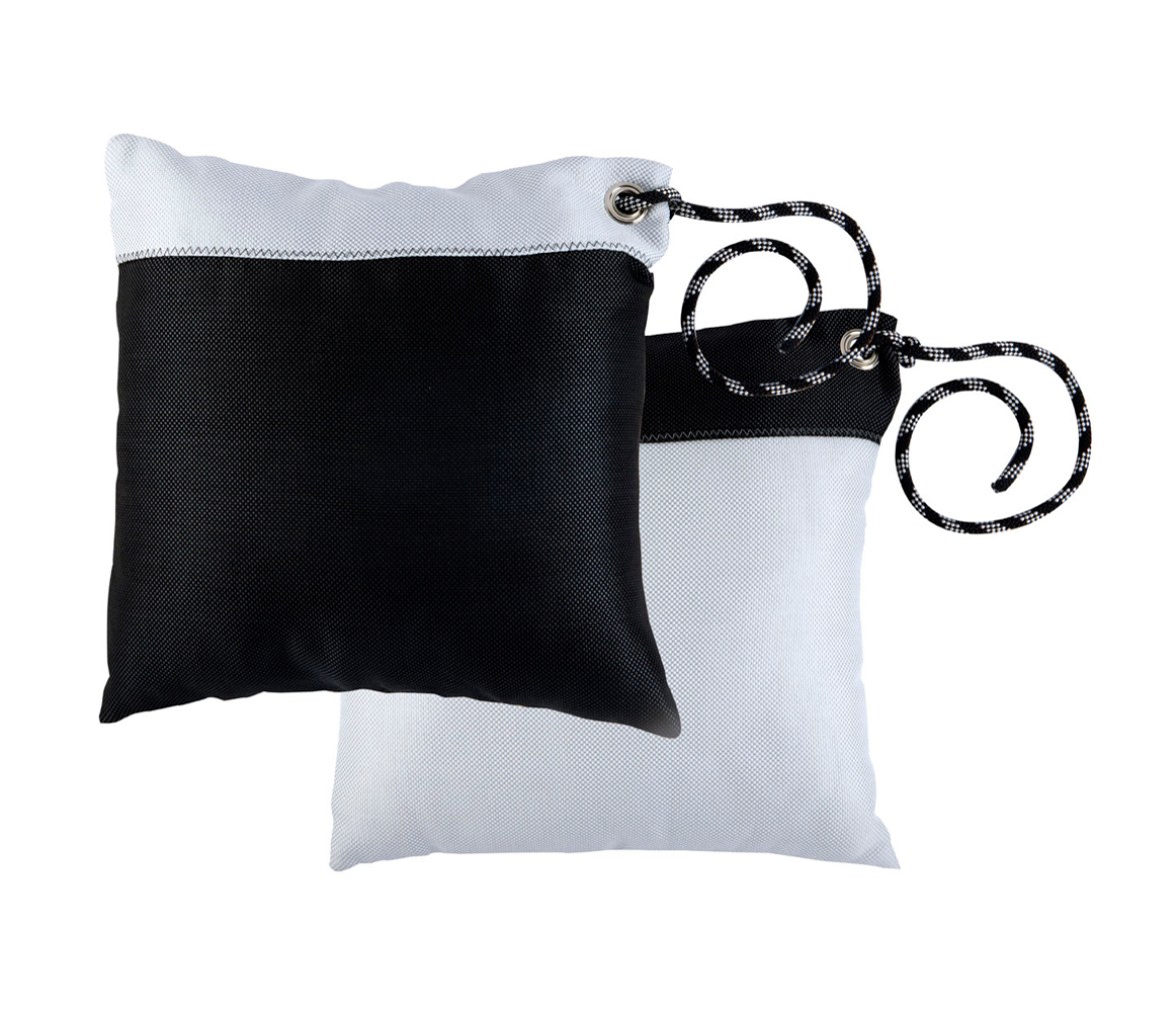 Marine Business Set Cojines Anti-Viento Waterproof  Negro/Blanco