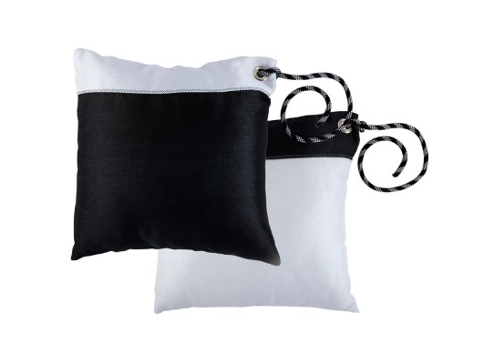 Marine Business Set Cojines Anti-Viento Waterproof  Negro/Blanco