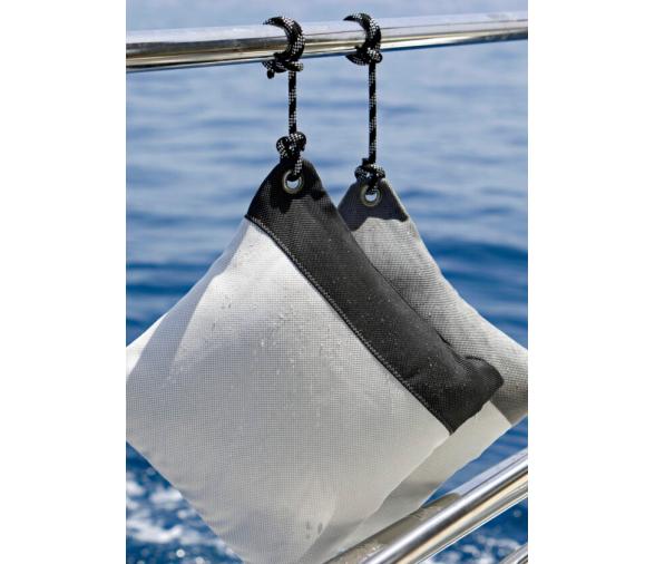 Marine Business Set Cojines Anti-Viento Waterproof  Negro/Blanco