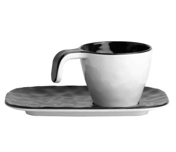 Marine Business Taza de Espresso Negra 6 unidades