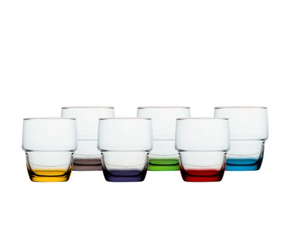 Marine Business Vaso Agua Colores Apilable Party 6 unidades