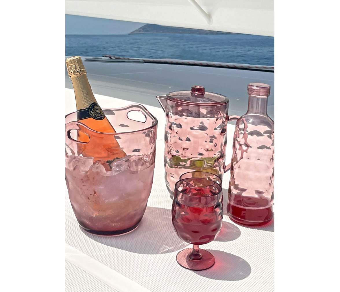 Marine Business Vaso Agua Moon Bordeaux 6 unidades