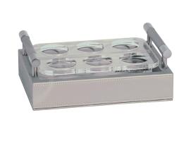 Marine Business Waves Bandeja Polipiel Portachupitos Beige