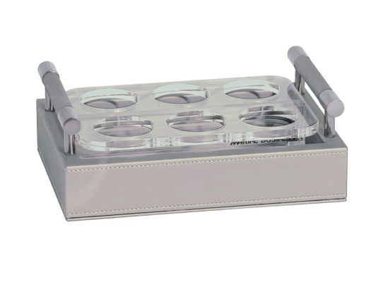 Marine Business Waves Bandeja Polipiel Portachupitos Beige