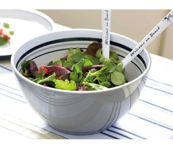 Marine Business Ensaladera con Cubiertos Welcome On Board