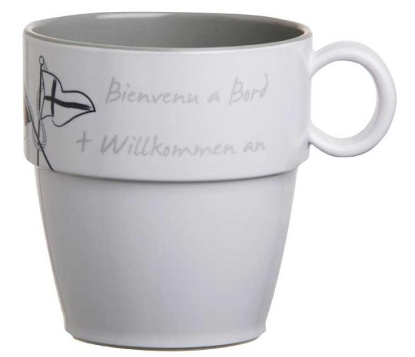 Marine Business Jarrita Antideslizante Welcome On Board 6 Unidades