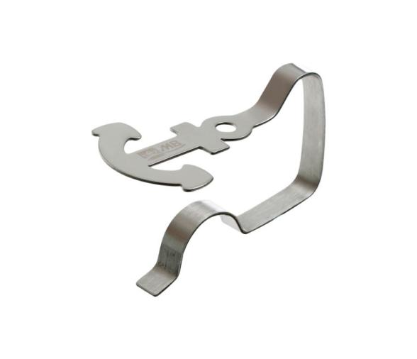 Marine Business 4 Pinzas Mantel Acero Inoxidable