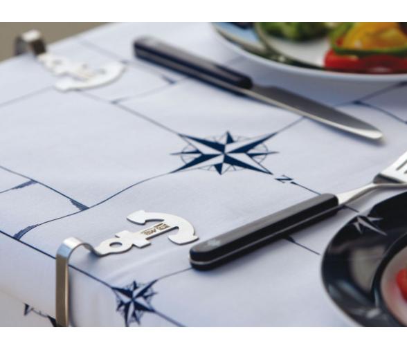 Marine Business 4 Pinzas Mantel Acero Inoxidable