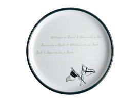 Marine Business Plato Postre Welcome On Board 6 Unidades