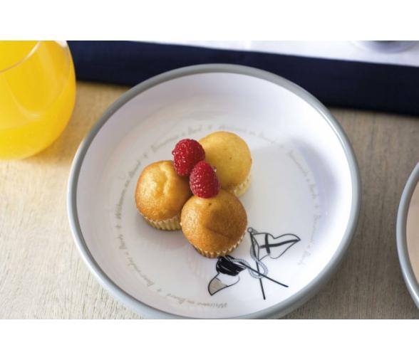 Marine Business Plato Postre Welcome On Board 6 Unidades