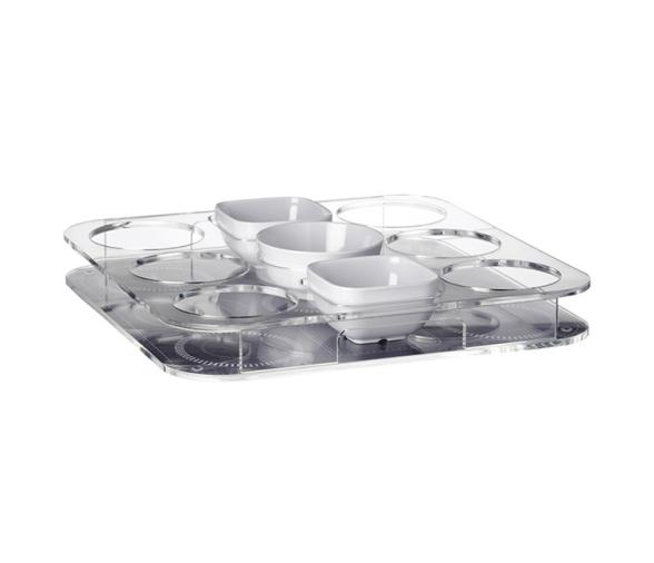 Marine Business Set Bandeja Porta Vasos y Snacks - Party