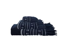Marine Business Set de Toallas 3 pz. Azul Anchors, Santorini