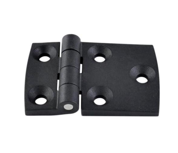 Marinetech Bisagra Asimétrica Plástico Negra