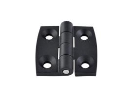 Marinetech Bisagra Cuadrada Plástico Negra