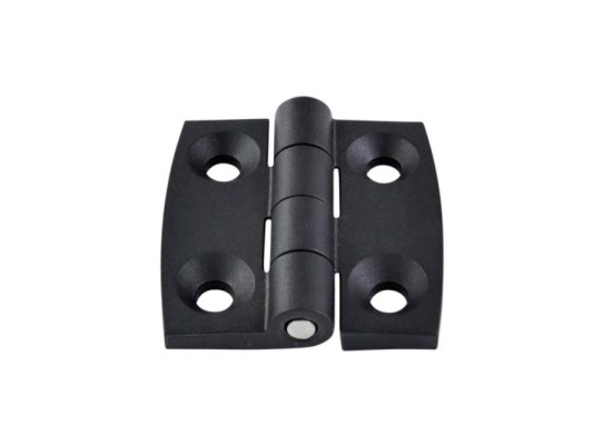 Square Plastic Black Hinge