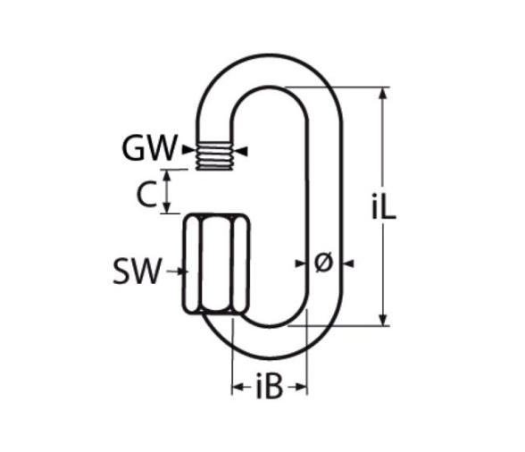 Marinetech Mallon Inox Negro